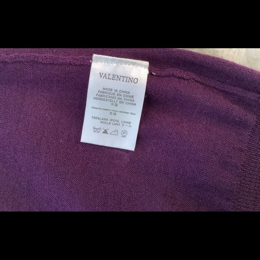 Red Valentino Wool Scoop Neck Top - Picture 5 of 16